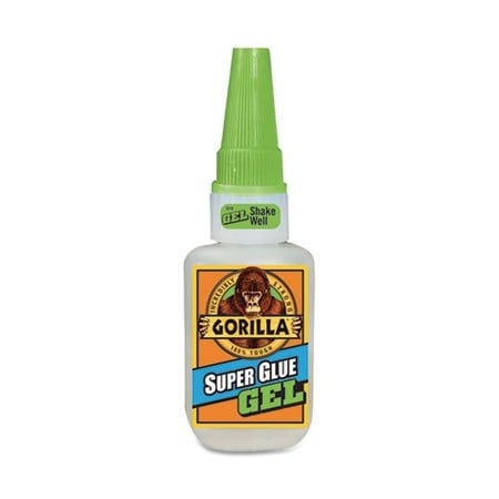 Gorilla Glue Gorilla, SUPER GLUE GEL, 0.53 OZ, DRIES CLEAR, 4PK 7807301CT